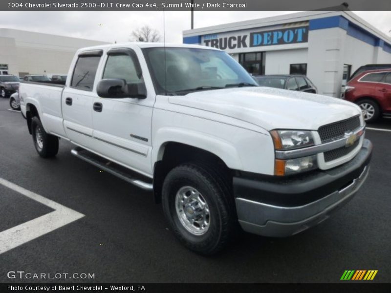 Summit White / Dark Charcoal 2004 Chevrolet Silverado 2500HD LT Crew Cab 4x4