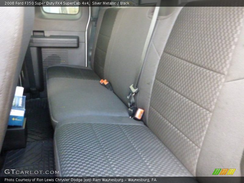 Silver Metallic / Black 2008 Ford F350 Super Duty FX4 SuperCab 4x4