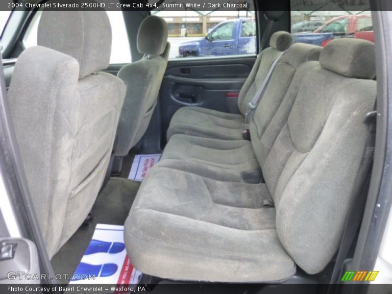 Rear Seat of 2004 Silverado 2500HD LT Crew Cab 4x4