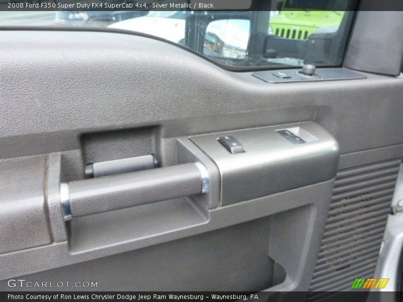 Silver Metallic / Black 2008 Ford F350 Super Duty FX4 SuperCab 4x4