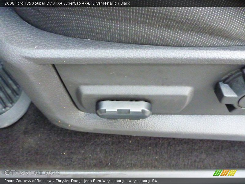 Silver Metallic / Black 2008 Ford F350 Super Duty FX4 SuperCab 4x4