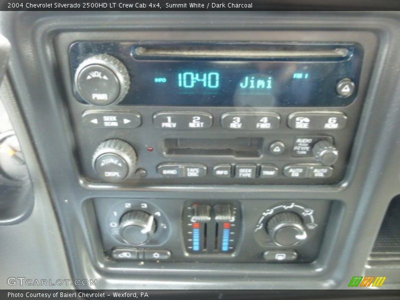 Summit White / Dark Charcoal 2004 Chevrolet Silverado 2500HD LT Crew Cab 4x4