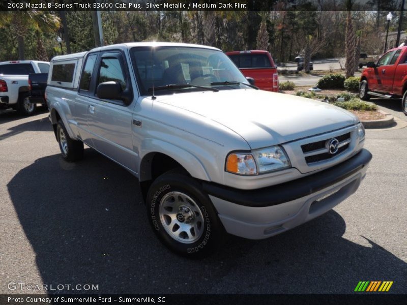 Silver Metallic / Medium Dark Flint 2003 Mazda B-Series Truck B3000 Cab Plus