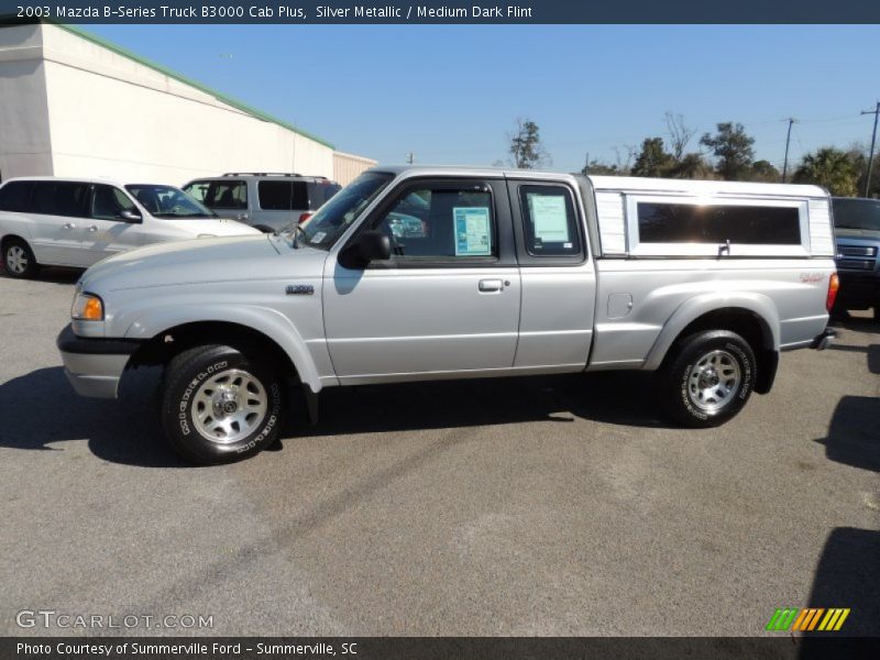 Silver Metallic / Medium Dark Flint 2003 Mazda B-Series Truck B3000 Cab Plus