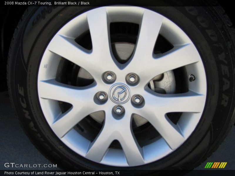 Brilliant Black / Black 2008 Mazda CX-7 Touring