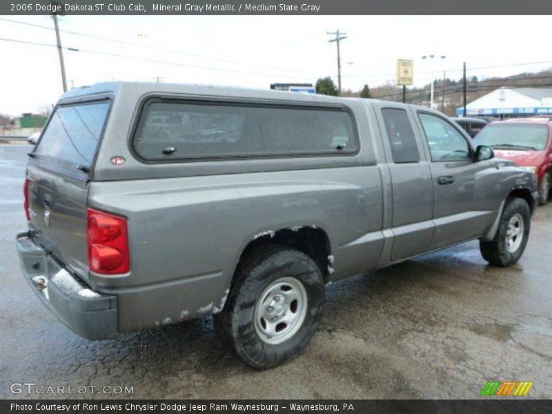 Mineral Gray Metallic / Medium Slate Gray 2006 Dodge Dakota ST Club Cab
