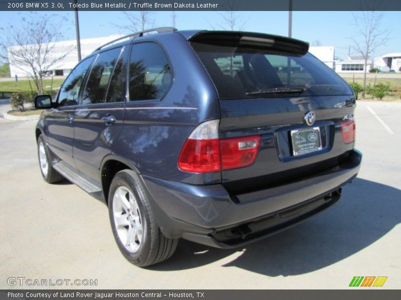 Toledo Blue Metallic / Truffle Brown Dakota Leather 2006 BMW X5 3.0i