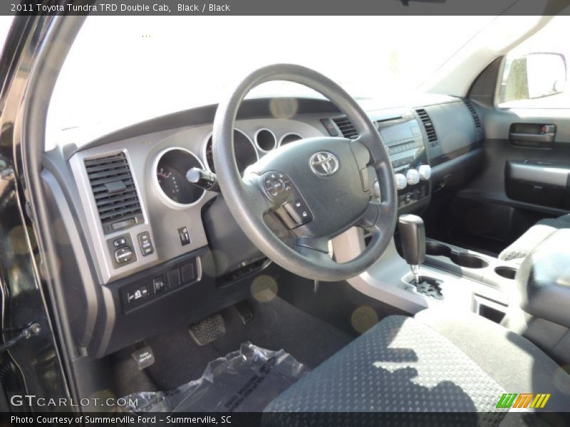 Black / Black 2011 Toyota Tundra TRD Double Cab