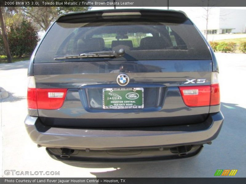 Toledo Blue Metallic / Truffle Brown Dakota Leather 2006 BMW X5 3.0i
