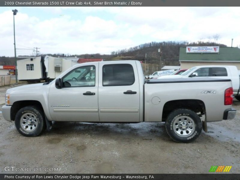  2009 Silverado 1500 LT Crew Cab 4x4 Silver Birch Metallic