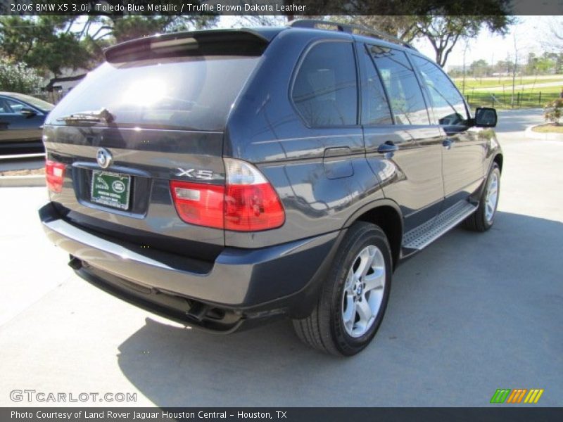 Toledo Blue Metallic / Truffle Brown Dakota Leather 2006 BMW X5 3.0i