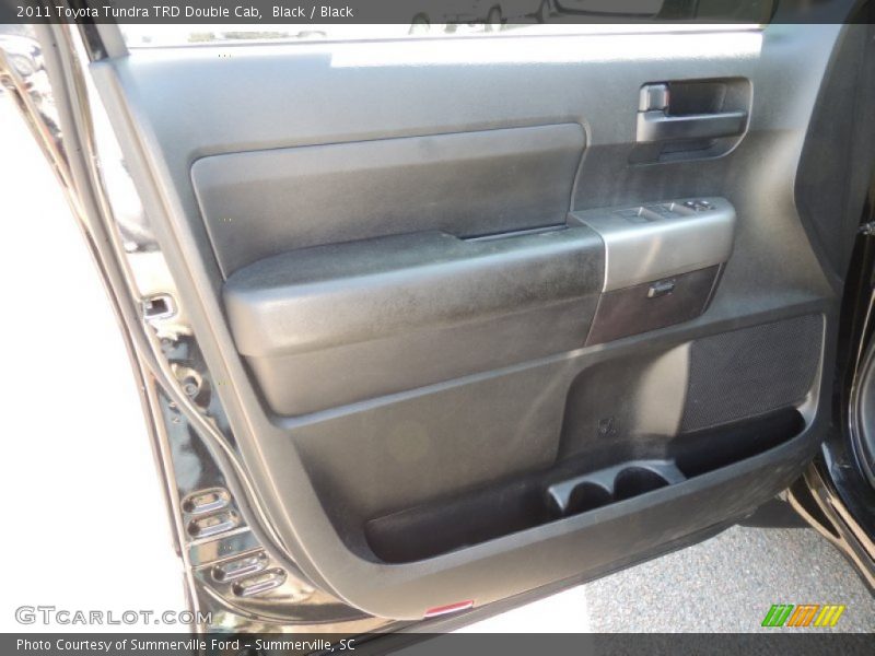 Black / Black 2011 Toyota Tundra TRD Double Cab