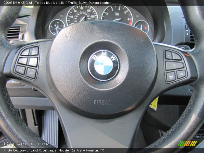 Toledo Blue Metallic / Truffle Brown Dakota Leather 2006 BMW X5 3.0i