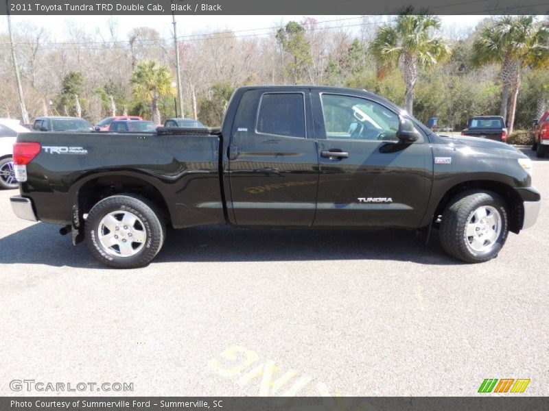 Black / Black 2011 Toyota Tundra TRD Double Cab