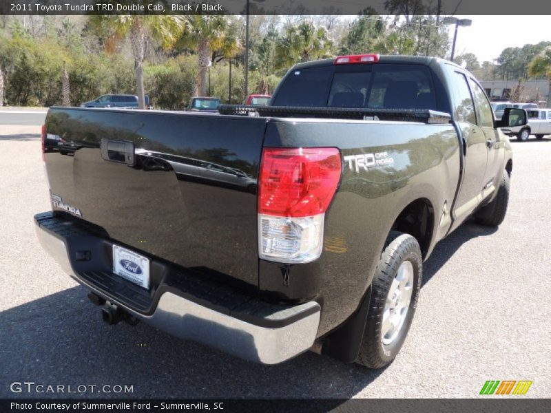 Black / Black 2011 Toyota Tundra TRD Double Cab