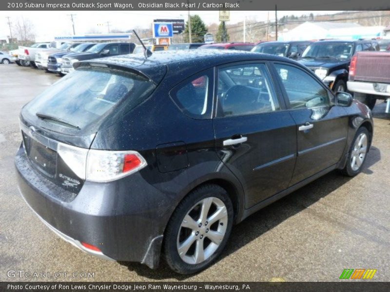 Obsidian Black Pearl / Carbon Black 2010 Subaru Impreza Outback Sport Wagon