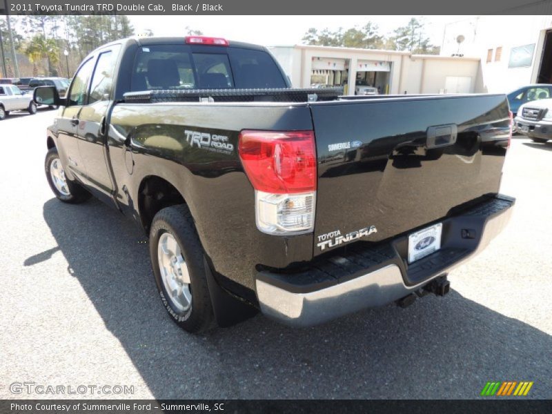 Black / Black 2011 Toyota Tundra TRD Double Cab