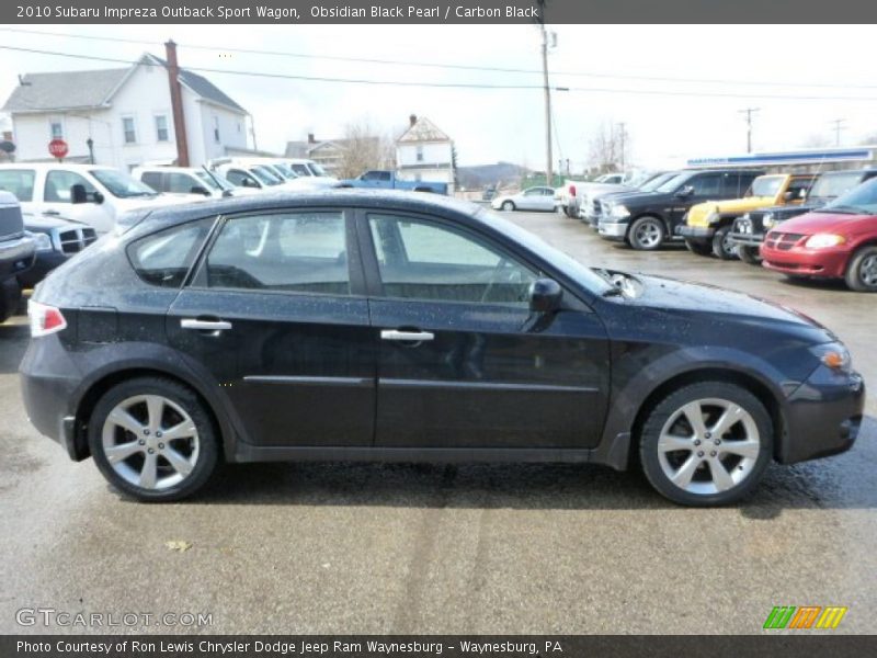 Obsidian Black Pearl / Carbon Black 2010 Subaru Impreza Outback Sport Wagon