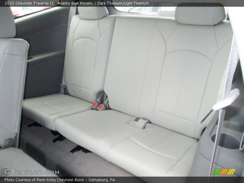 Atlantis Blue Metallic / Dark Titanium/Light Titanium 2013 Chevrolet Traverse LS