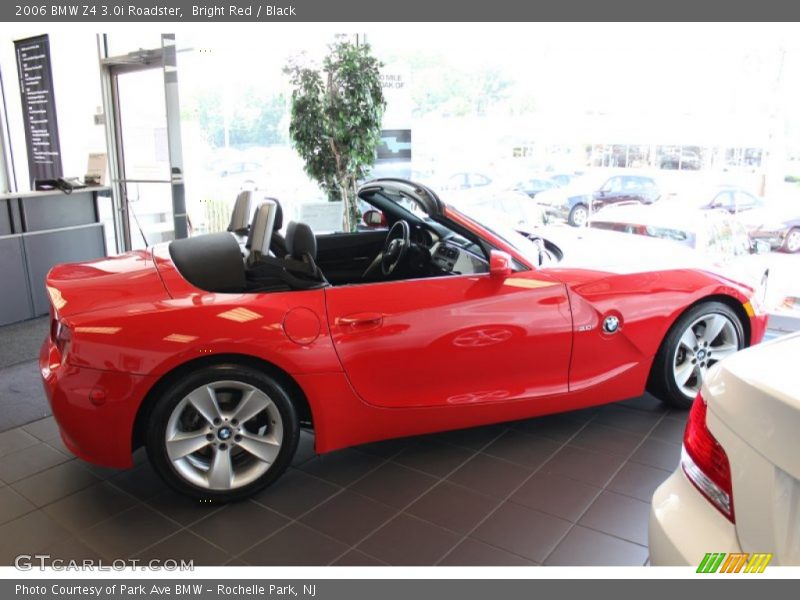 Bright Red / Black 2006 BMW Z4 3.0i Roadster