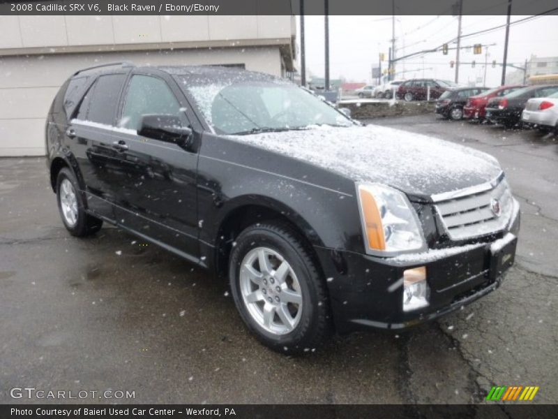Black Raven / Ebony/Ebony 2008 Cadillac SRX V6
