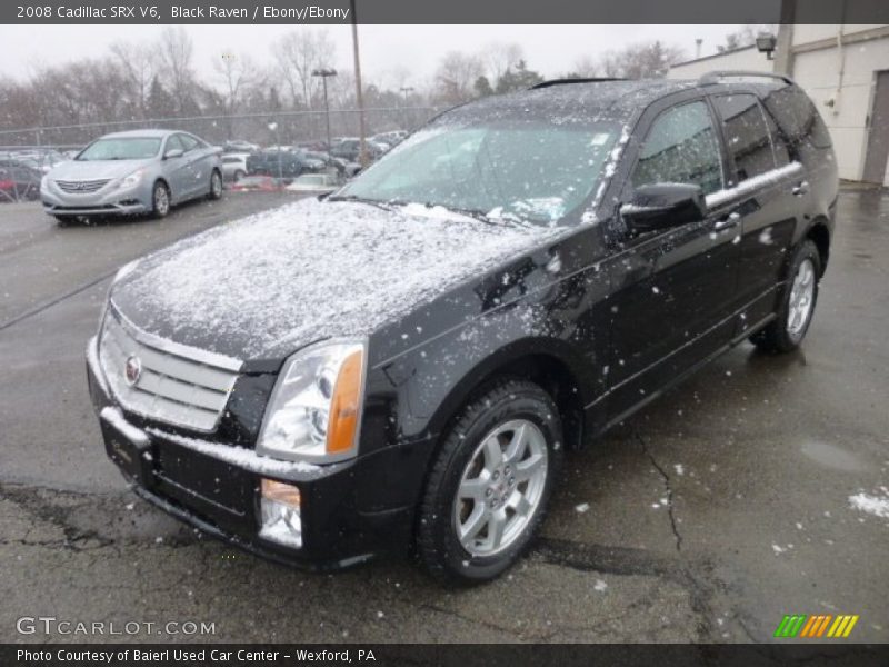 Black Raven / Ebony/Ebony 2008 Cadillac SRX V6