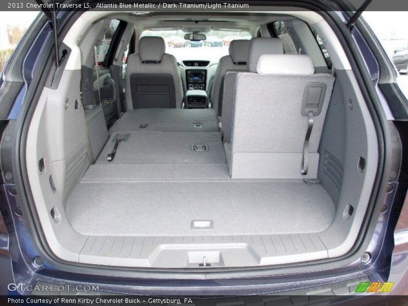 Atlantis Blue Metallic / Dark Titanium/Light Titanium 2013 Chevrolet Traverse LS