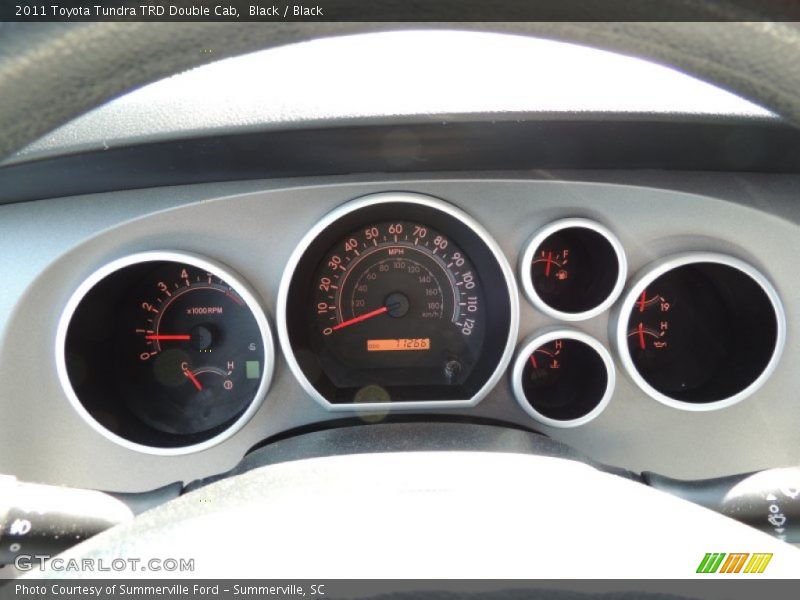Black / Black 2011 Toyota Tundra TRD Double Cab