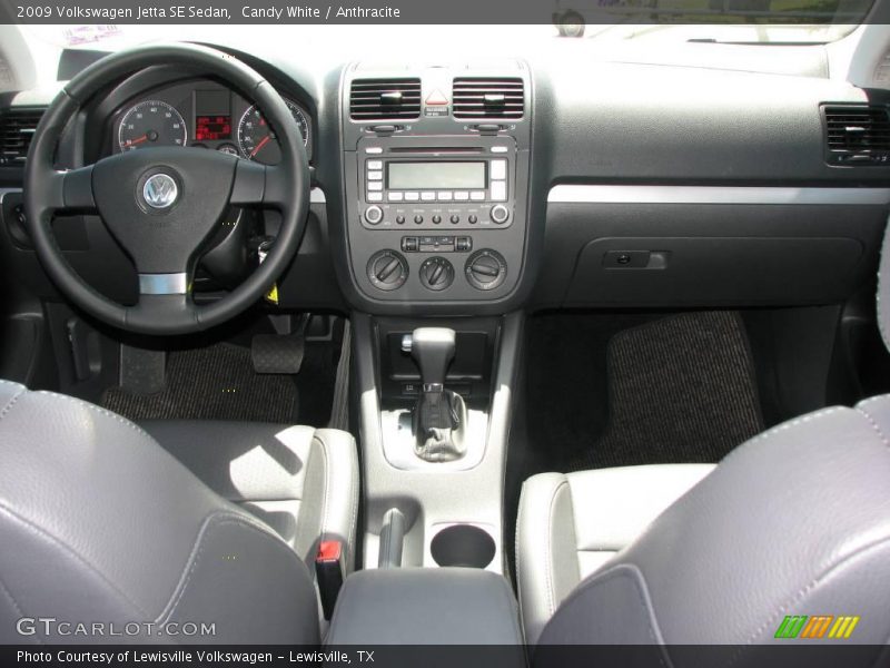Candy White / Anthracite 2009 Volkswagen Jetta SE Sedan