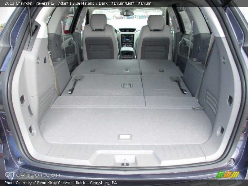 Atlantis Blue Metallic / Dark Titanium/Light Titanium 2013 Chevrolet Traverse LS