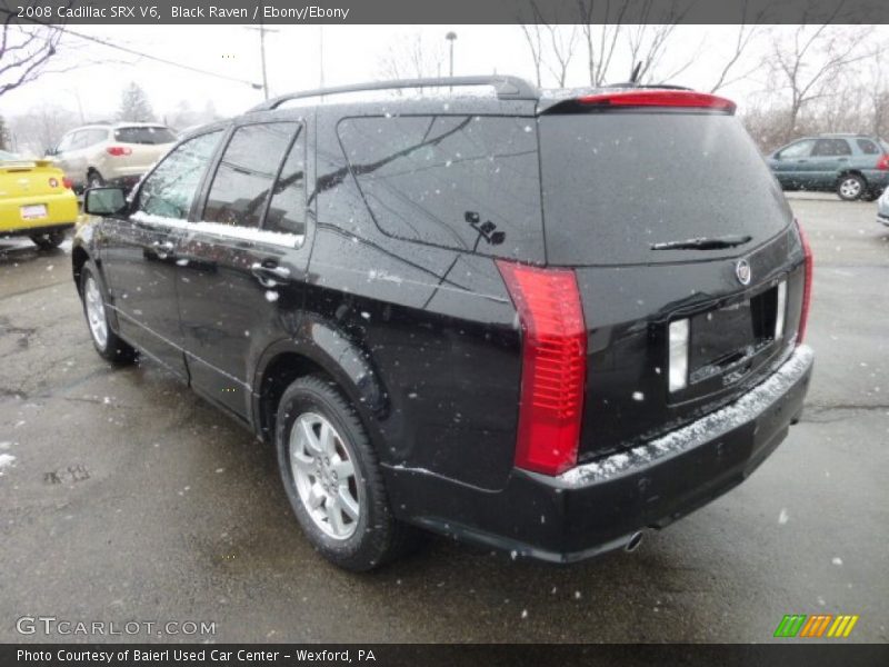Black Raven / Ebony/Ebony 2008 Cadillac SRX V6