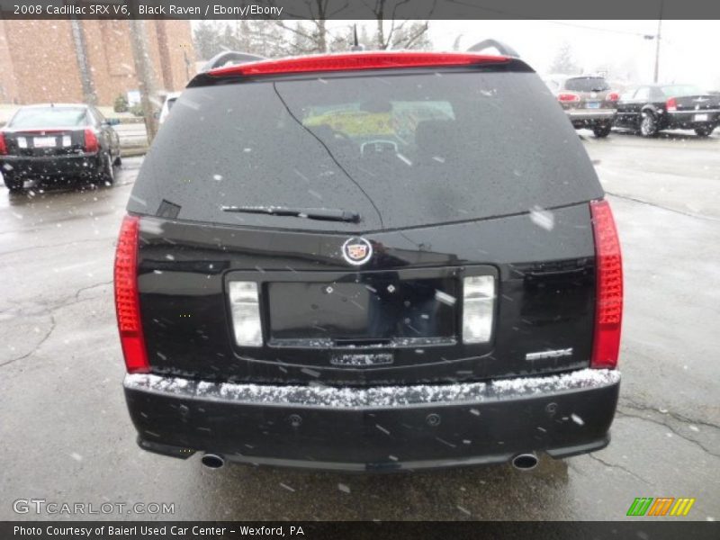 Black Raven / Ebony/Ebony 2008 Cadillac SRX V6