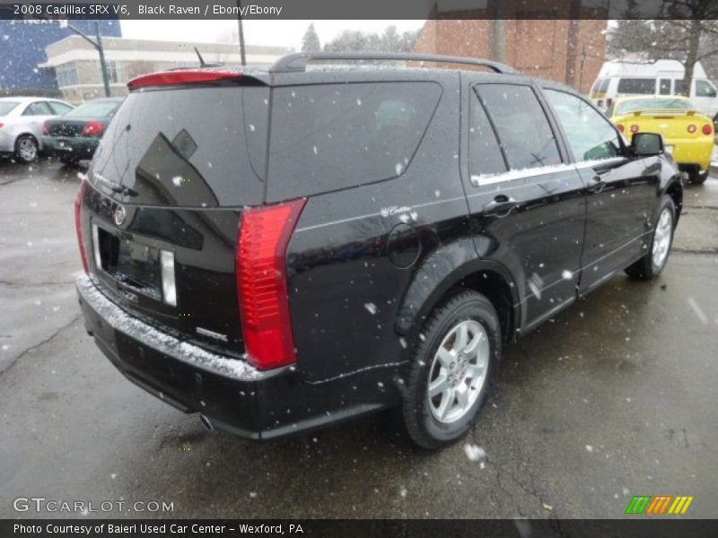 Black Raven / Ebony/Ebony 2008 Cadillac SRX V6