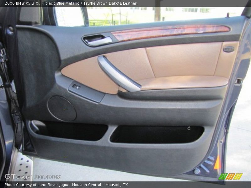 Toledo Blue Metallic / Truffle Brown Dakota Leather 2006 BMW X5 3.0i