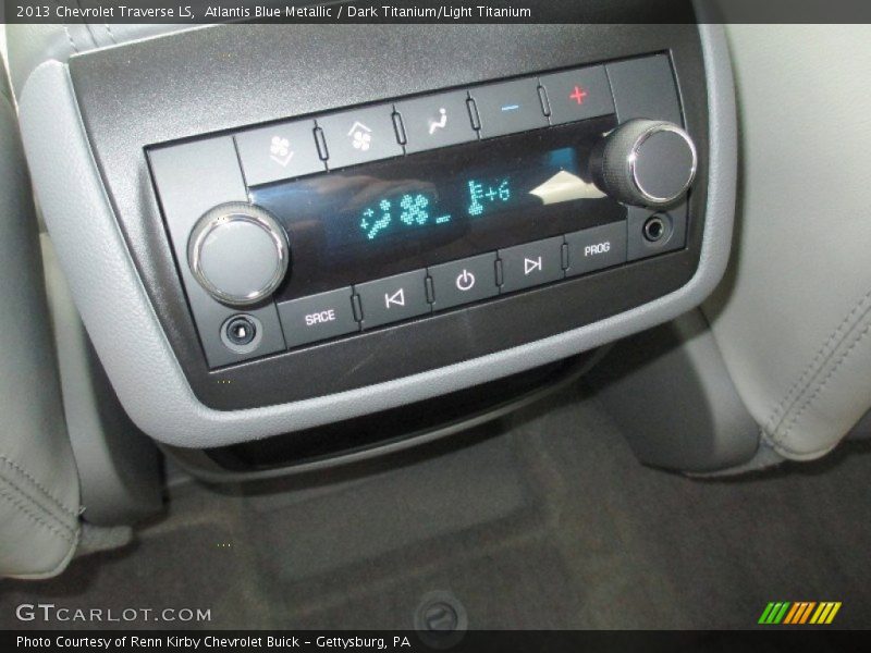 Atlantis Blue Metallic / Dark Titanium/Light Titanium 2013 Chevrolet Traverse LS