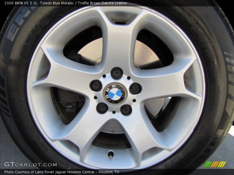 Toledo Blue Metallic / Truffle Brown Dakota Leather 2006 BMW X5 3.0i