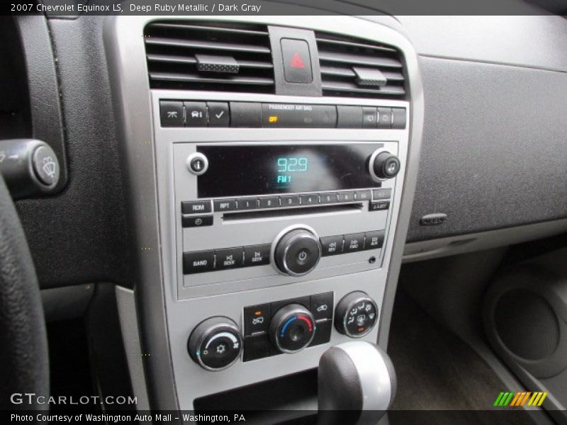 Deep Ruby Metallic / Dark Gray 2007 Chevrolet Equinox LS