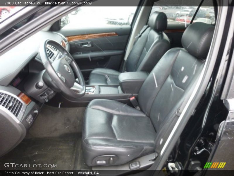 Black Raven / Ebony/Ebony 2008 Cadillac SRX V6