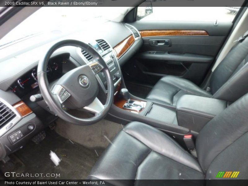 Black Raven / Ebony/Ebony 2008 Cadillac SRX V6