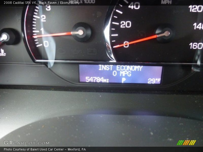 Black Raven / Ebony/Ebony 2008 Cadillac SRX V6