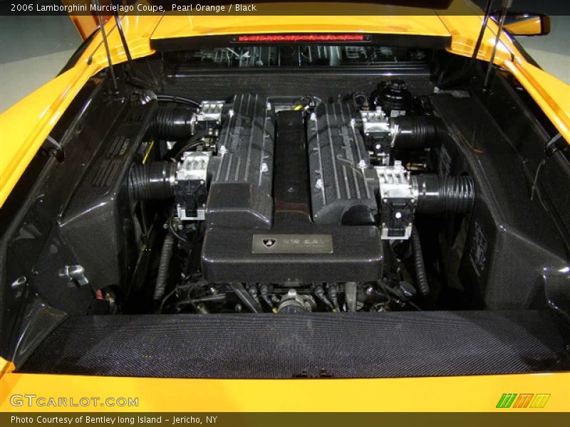 2006 Lamborghini Murcielago, Pearl Orange / Black/Orange, 6.2L V12 Engine - 2006 Lamborghini Murcielago Coupe