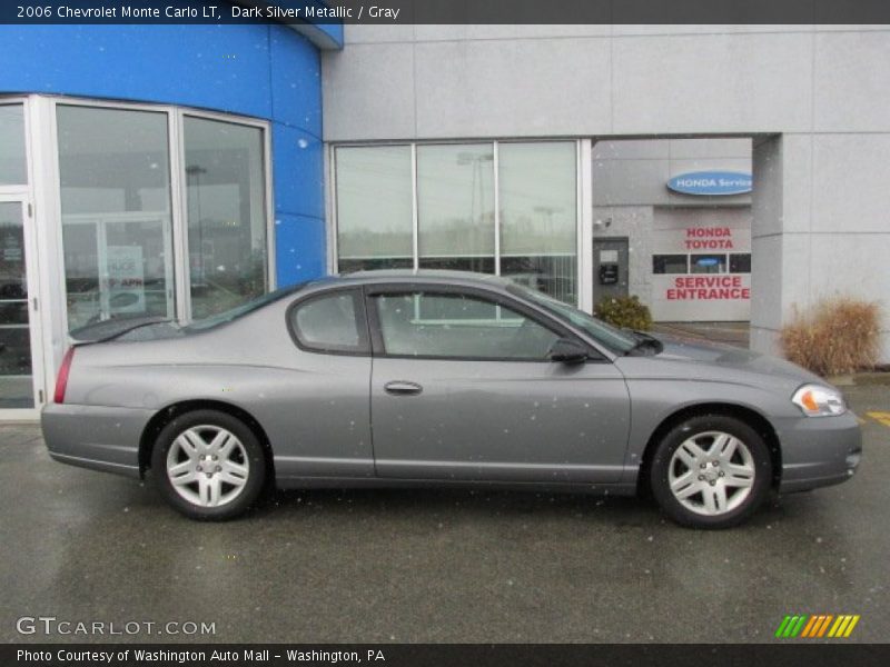 Dark Silver Metallic / Gray 2006 Chevrolet Monte Carlo LT