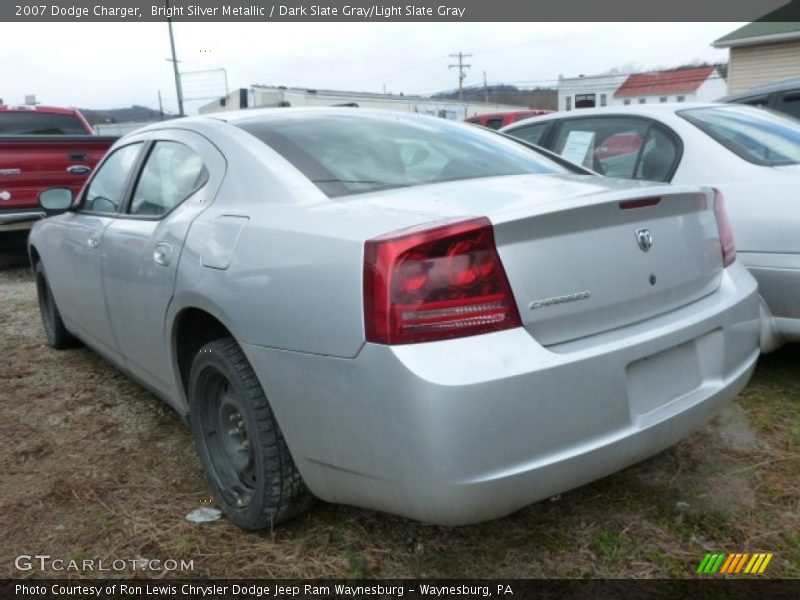 Bright Silver Metallic / Dark Slate Gray/Light Slate Gray 2007 Dodge Charger