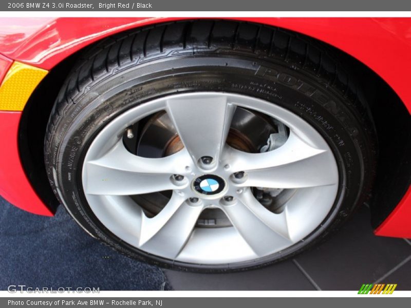Bright Red / Black 2006 BMW Z4 3.0i Roadster