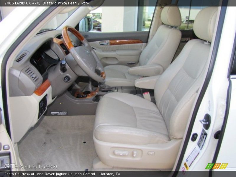 Blizzard White Pearl / Ivory 2006 Lexus GX 470