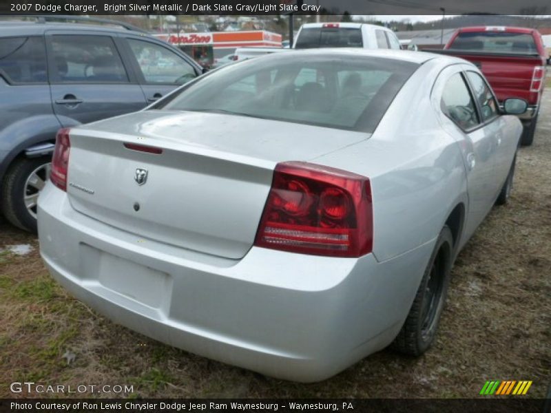 Bright Silver Metallic / Dark Slate Gray/Light Slate Gray 2007 Dodge Charger