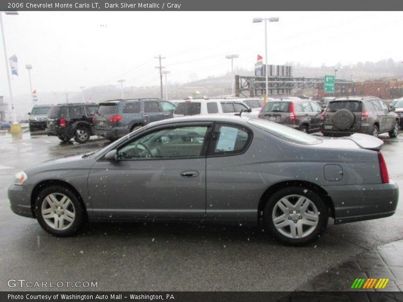 Dark Silver Metallic / Gray 2006 Chevrolet Monte Carlo LT