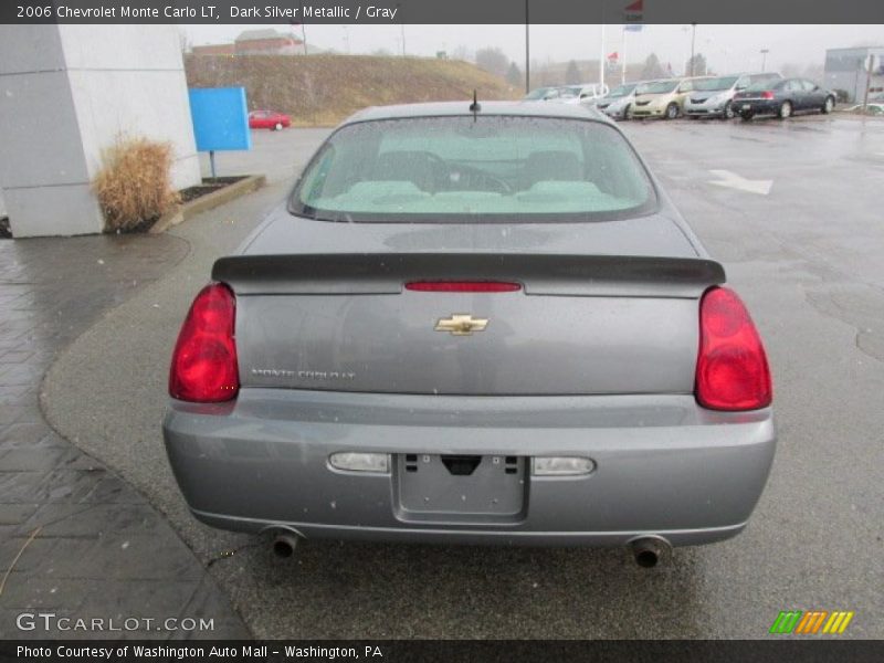 Dark Silver Metallic / Gray 2006 Chevrolet Monte Carlo LT