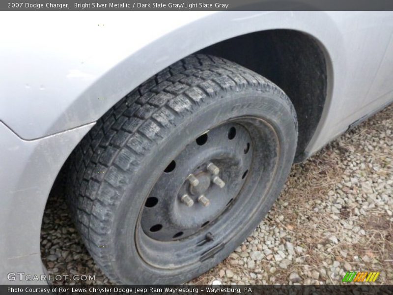 Bright Silver Metallic / Dark Slate Gray/Light Slate Gray 2007 Dodge Charger