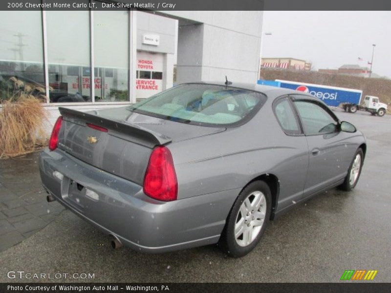 Dark Silver Metallic / Gray 2006 Chevrolet Monte Carlo LT